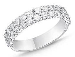 Sterling Silver Semi Mount Ring Setting Round RD 2x2mm - Syzjewelry