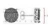 Sterling Silver Semi Mount Earrings Setting Round RD 1.5mm - Syzjewelry