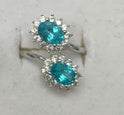 Sterling Silver Semi Mount Ring Setting Oval OV 7X5mm - Syzjewelry