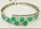 Sterling Silver Semi Mount Bracelet Setting Oval OV 7X5mm - Syzjewelry