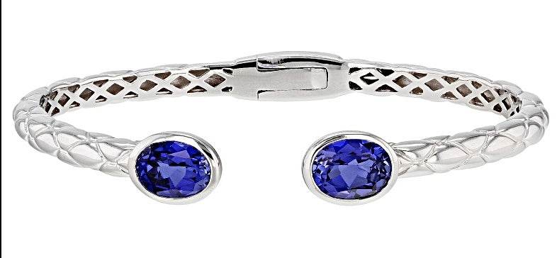 Sterling Silver Semi Mount Bracelet Setting Oval OV 9x7mm - Syzjewelry