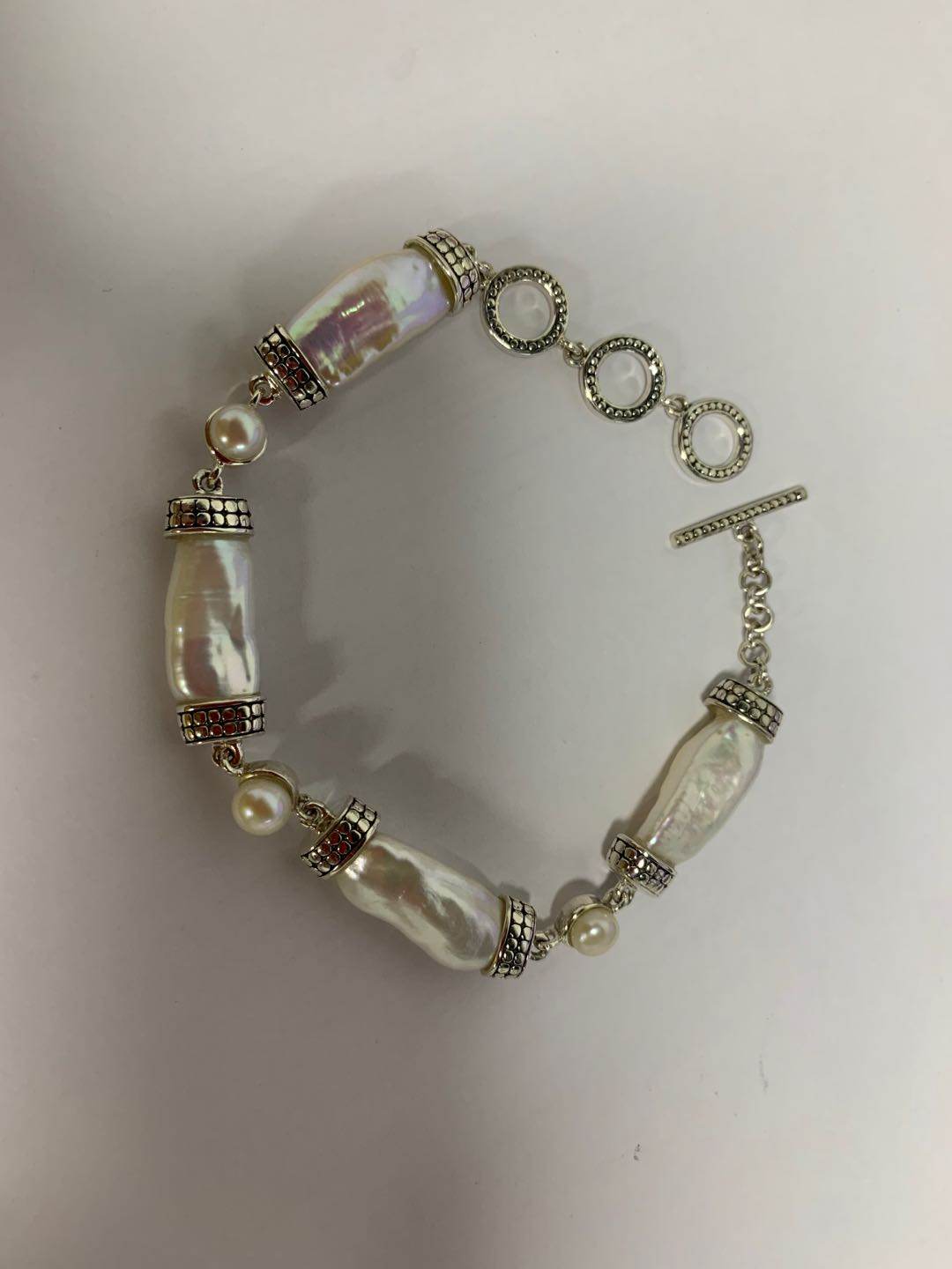 Sterling Silver Semi Mount Bracelet Setting Round RD 5.5mm - Syzjewelry