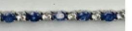 Sterling Silver Semi Mount Bracelet Setting Oval OV 4X3mm - Syzjewelry