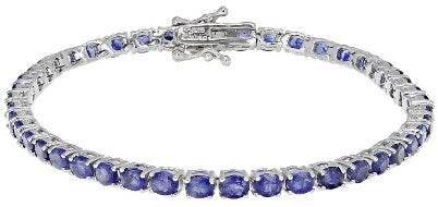 Sterling Silver Semi Mount Bracelet Setting Oval OV 4X3mm