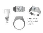 Sterling Silver Semi Mount Ring Setting Round RD 6.5mm - Syzjewelry