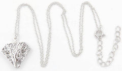 Sterling Silver Semi Mount Pendant Setting Round RD 1.25mm - Syzjewelry