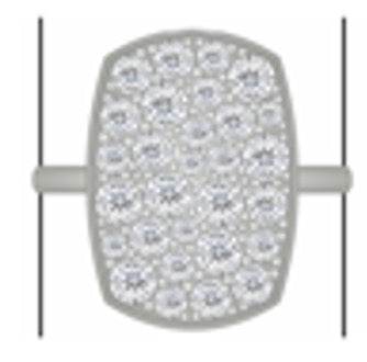 Sterling Silver Semi Mount Ring Setting Round RD 3.5mm - Syzjewelry