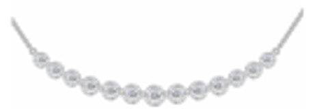 Sterling Silver Semi Mount Pendant Setting Round RD 3x3mm - Syzjewelry