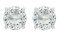 Sterling Silver Semi Mount Earrings Setting Round RD 10x10mm - Syzjewelry