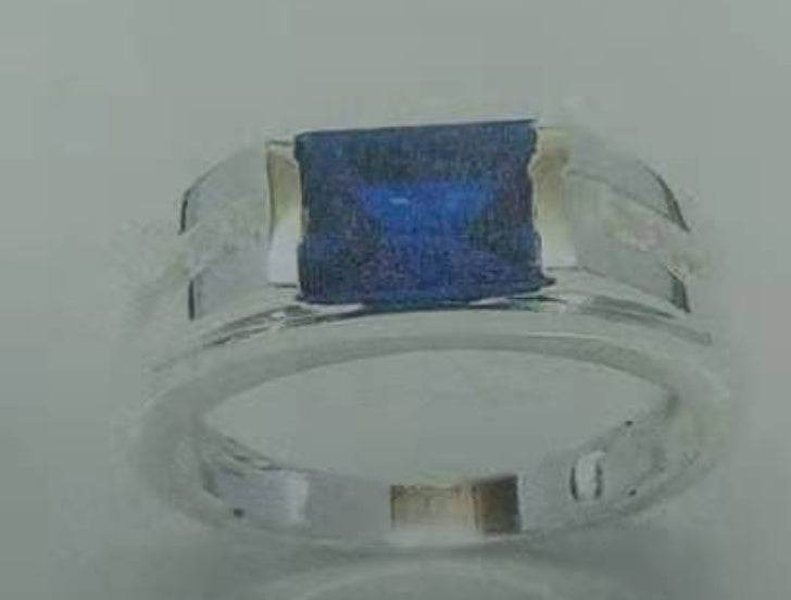 Sterling Silver Semi Mount Ring Setting Emerald OCT 8X6mm - Syzjewelry