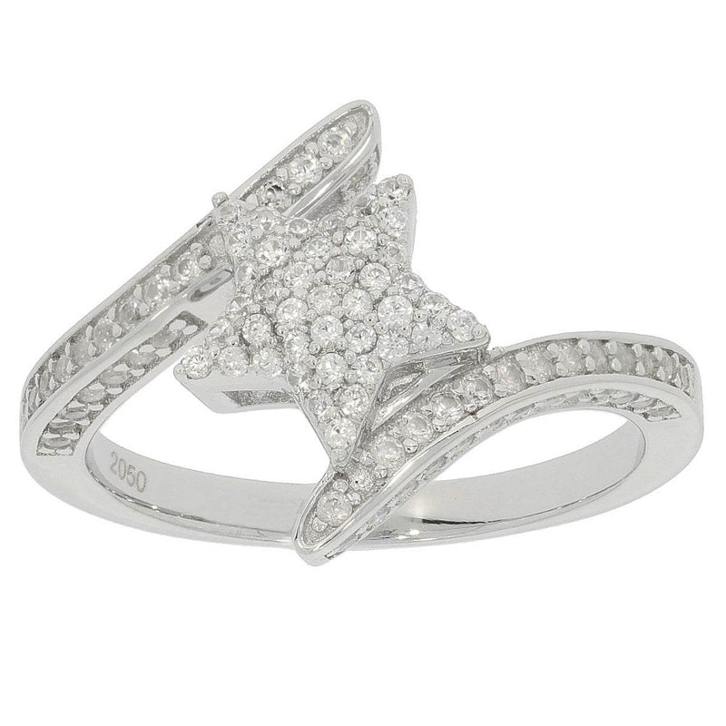 Sterling Silver Semi Mount Ring Setting Round RD 1.1mm
