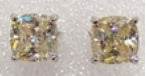 Sterling Silver Semi Mount Earrings Setting Cushion CU 6X6mm - Syzjewelry