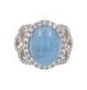 Sterling Silver Semi Mount Ring Setting Oval OV 12X10mm - Syzjewelry