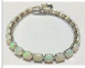 Sterling Silver Semi Mount Bracelet Setting Oval OV 10X8mm - Syzjewelry