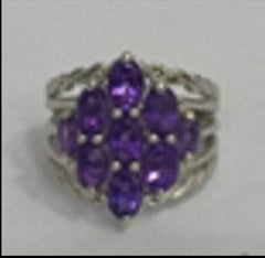 Sterling Silver Semi Mount Ring Setting Oval OV 6X4mm - Syzjewelry