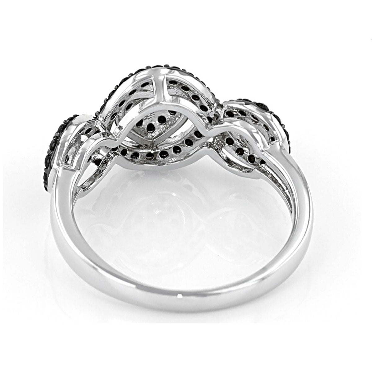 Sterling Silver Semi Mount Ring Setting Round RD 1.25mm